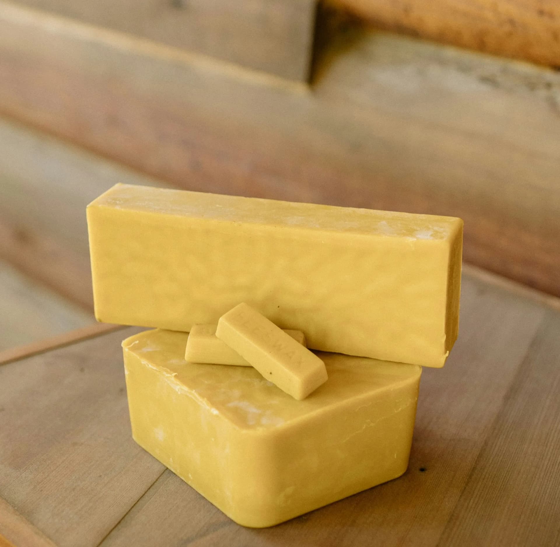 beeswax blocks